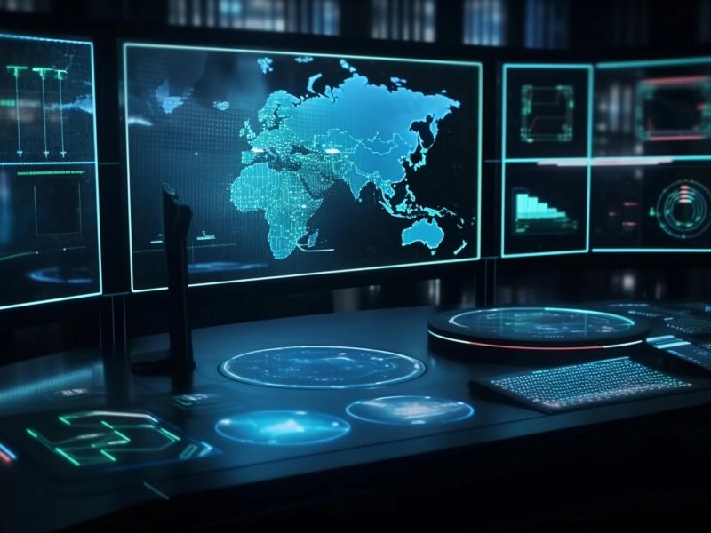 Image of a control center